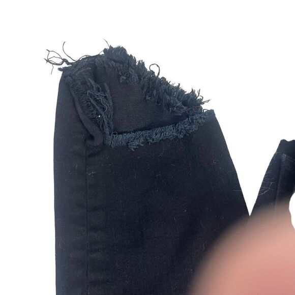 Rag & Bone Nina High Rise Ankle Skinny Jeans In Black Hampton Sz 26 - Picture 13 of 14